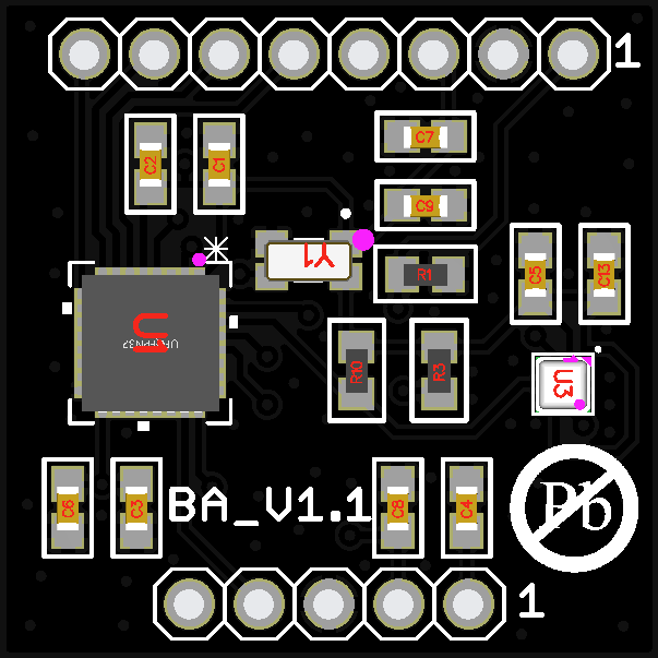 BaroAware Core module, component side